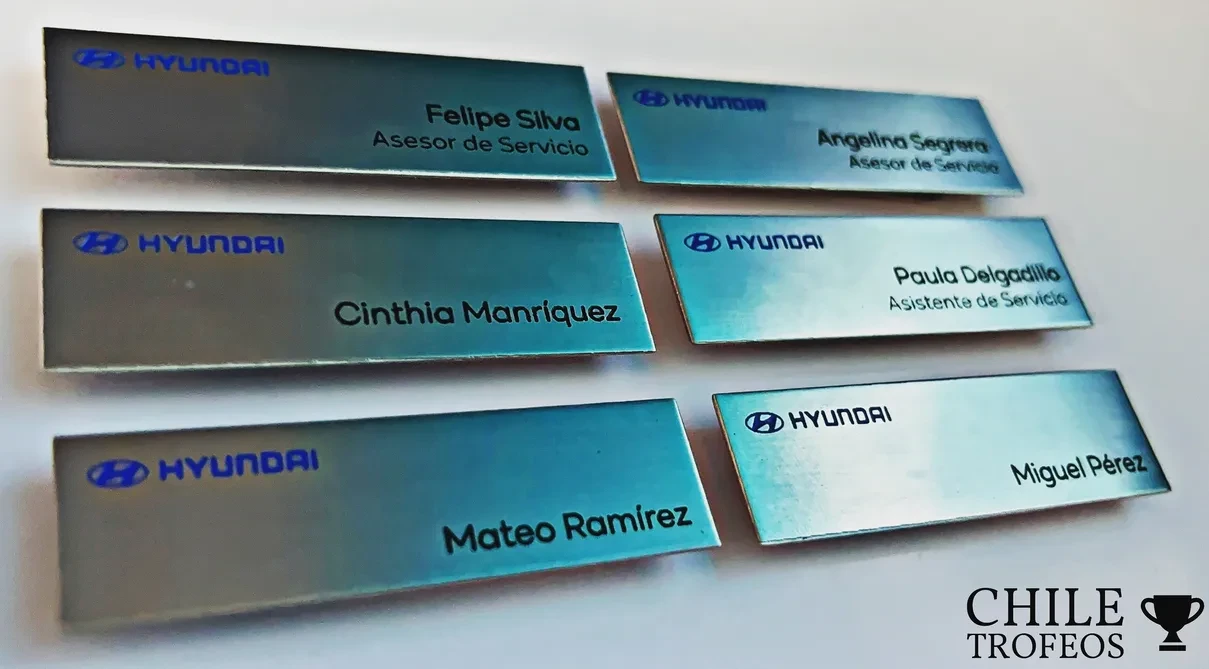 Piochas personalizadas empresa Hyundai